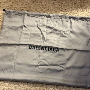 Balenciaga Gray Dust Bag